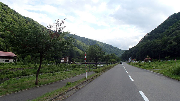 桧枝岐ミニ尾瀬公園付近